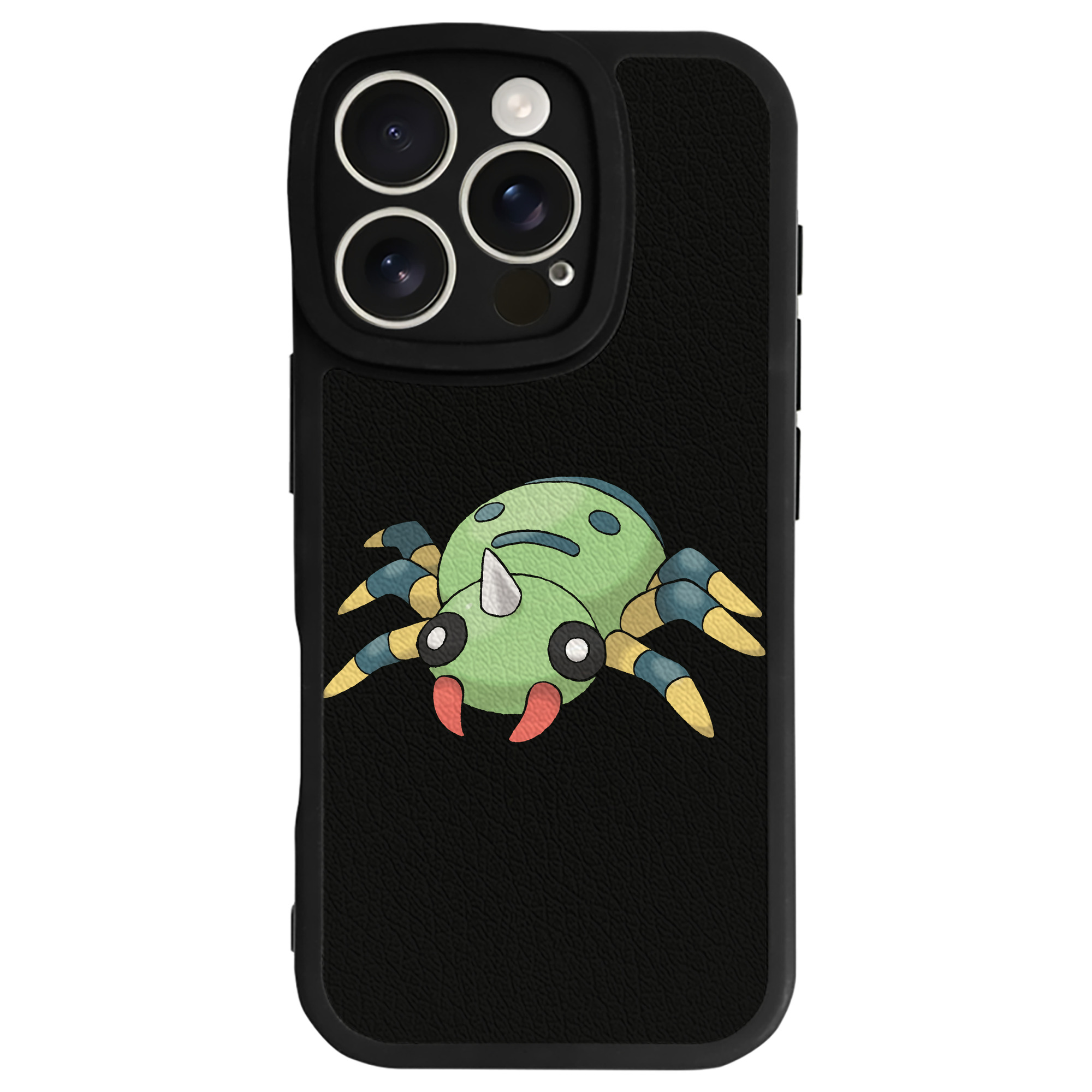 （画像用） ポケットモンスター Pokémon 【iPhone 16シリーズ対応】シリコンスマホケース（レザー調） 材質：シリコン
